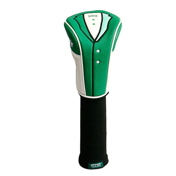 La cubierta de la cabeza del palo de golf de la PU cubre el protector universal del reemplazo del cuello largo, conductor, 375 cm Cola Cubierta de la cabeza del palo de golf
