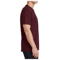 thumbnail image 3 of Mafoose Men's Tall Core Cotton Short Sleeve Classic Silhouette T-Shirt Athletic Maroon XLT, 3 of 4