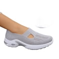thumbnail image 2 of Willtoo Women's Slip On Sneakers Casual Wide Toe Workout Tennis Walking Shoes with Arch Support Comfortable Orthopedic Footwear, 2 of 7