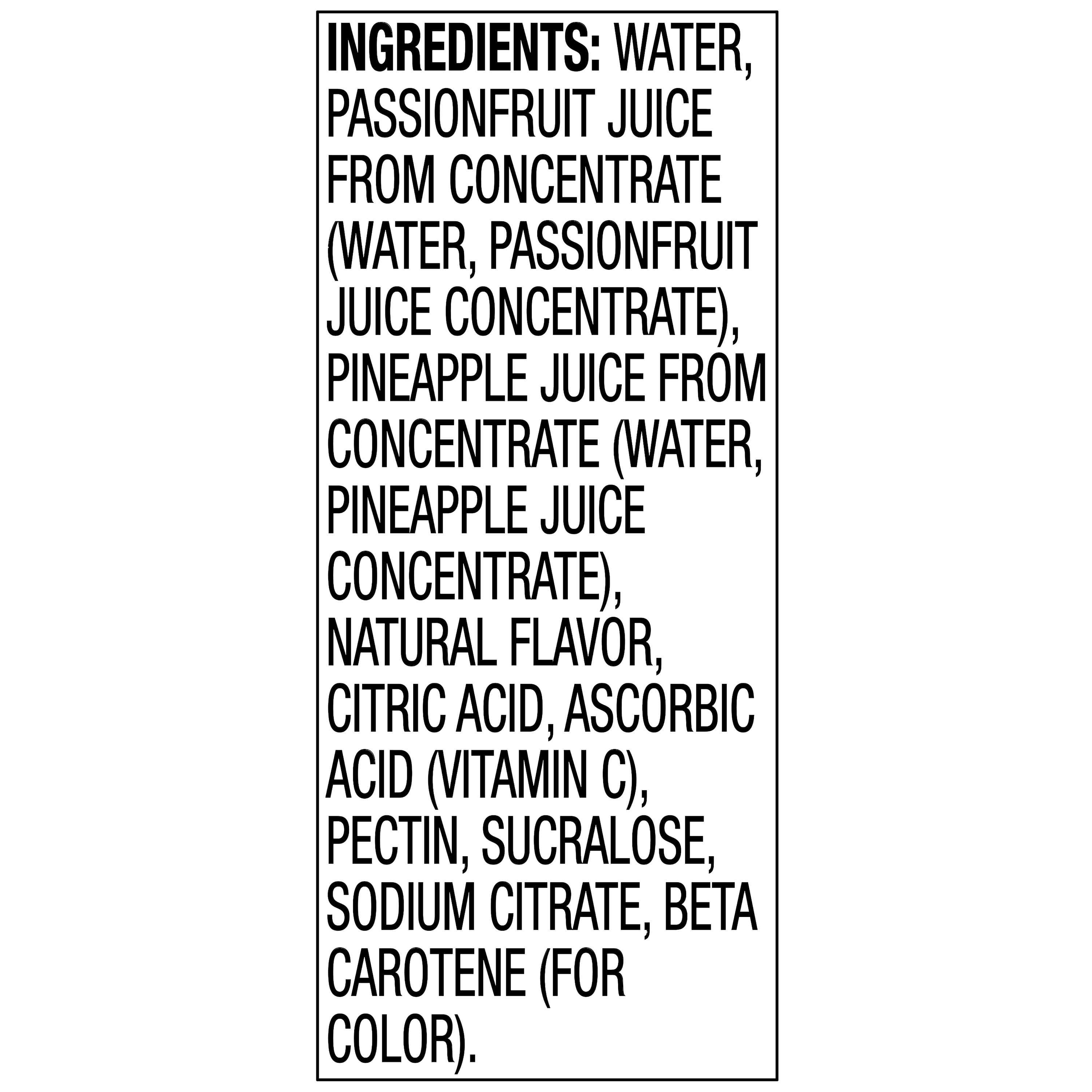 Great Value Zero Sugar Pineapple Passionfruit Juice, 64 fl oz