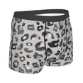 thumbnail image 3 of Kll Wild Animal Leopard Print Pattern Men'S Cotton Boxer Briefs Underwear-X-Large, 3 of 9
