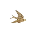 thumbnail image 1 of Decoración de pared con pájaro volador, escultura metálica de golondrina para salón, dormitorio o escritorio, 1 of 3