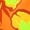 Tropic Orange-type R-class 3, variant on Men's Basic Hi-Vis Safety Stripe Shirt, Neon Yellow/Orange - X-Large
