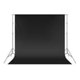 thumbnail image 1 of Neewer Photo Studio 100% Pure Polyester Backdrop 1.8 x 2.8M/ 5.9 x9.2ft (Black), 1 of 5