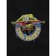 thumbnail image 2 of Nickelodeon Spongebob Squarepants Shirts Style 3 Black Small, 2 of 5