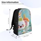 thumbnail image 4 of Easygdp Kawaii Sushi Characters Delight Mochila Versátil y Elegante: Comodidad, Almacenaje y Durabilidad para la Universidad, Trabajo, Viajes y Uso Diario, 4 of 8