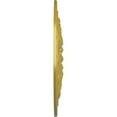 thumbnail image 4 of Ekena Millwork 18"OD x 3 1/2"ID x 1 3/8"P Warsaw Ceiling Medallion (Fits Canopies up to 3 1/2"), Hand-Painted Rich Gold, 4 of 6