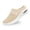Beige, variant on Mules for Women Backless Walking Slip-On Sneakers