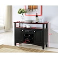 thumbnail image 3 of Kings Brand Furniture Wine Rack, Black, 3 of 6