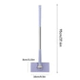 thumbnail image 2 of Snap Grip Mini Mop - Cloth Changing Mini Mop + Magic Cleaning Cloth, Automatic Gripping or Releasing, 360° Rotating Head & Universal Compatibility,Wet/Dry Use for Multi Cleaning (36in - P + Cloth), 2 of 2