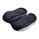 thumbnail image 4 of Cojín de asiento Zulema espuma viscoelástica antideslizante cómodo transpirable para silla de oficina Gris, 4 of 8