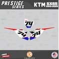 thumbnail image 2 of Kalair GFX Graphics Kit for Ktm SX65 (2016-2023) Prestige Series, 2 of 5