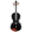 Black, variant on Hassch 4/4 Acoustic Violin with Case, Bow and Rosin for Beginners, Fiddle Set with Strings, Turner, Wipe Cloth and Shoulder Rest, White