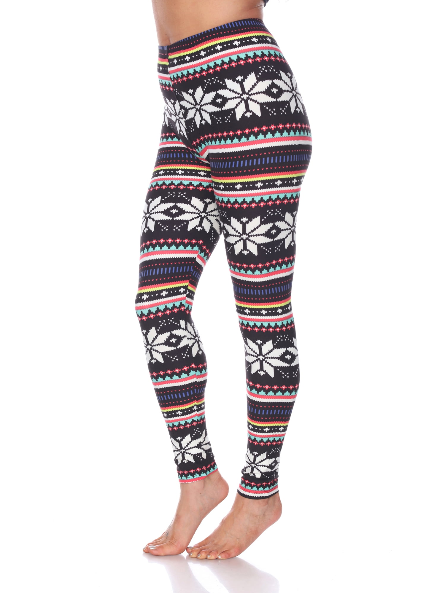 Women s Holiday Printed Leggings Walmart