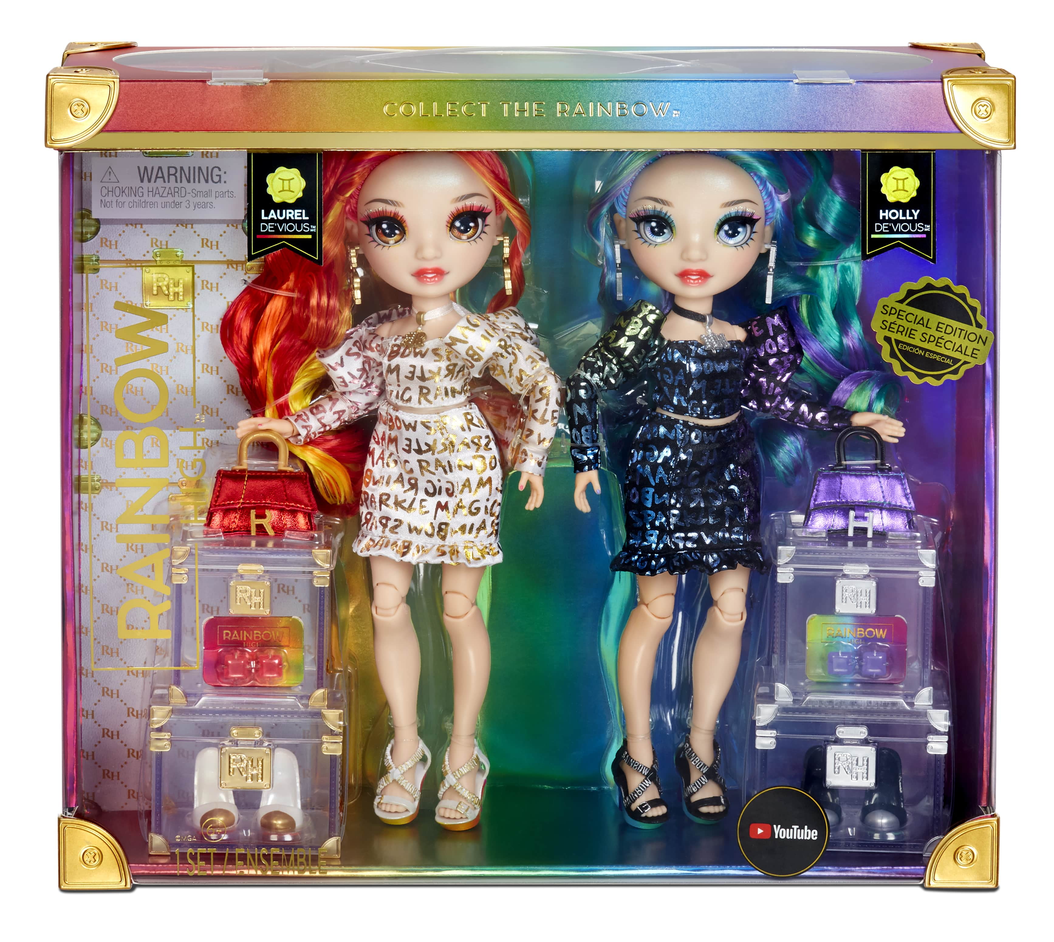 Rainbow High Fashion Doll Gold  Yellow Marigold Sheryl Meyer RH Earrings New! 