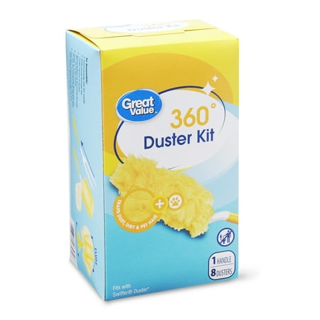 Crocheted Duster - Great Value 360° Duster Kit, 9 Count
