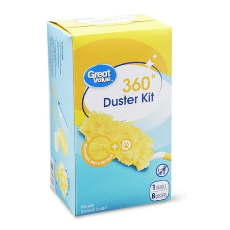 Great Value 360° Duster Kit, 9 Count (Best Duster For Furniture)