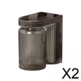 thumbnail image 1 of 2 Soportes Para Cepillos De Dientes Con Taza Colgante, Organizador De Cepillos De Dientes, Accesorios De Baño, Color Negro, 1 of 8