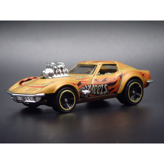 (Open Box) 1968 68 CHEVY CHEVROLET CORVETTE GAS MONKEY GARAGE 1/64 SCALE DIECAST MODEL CAR