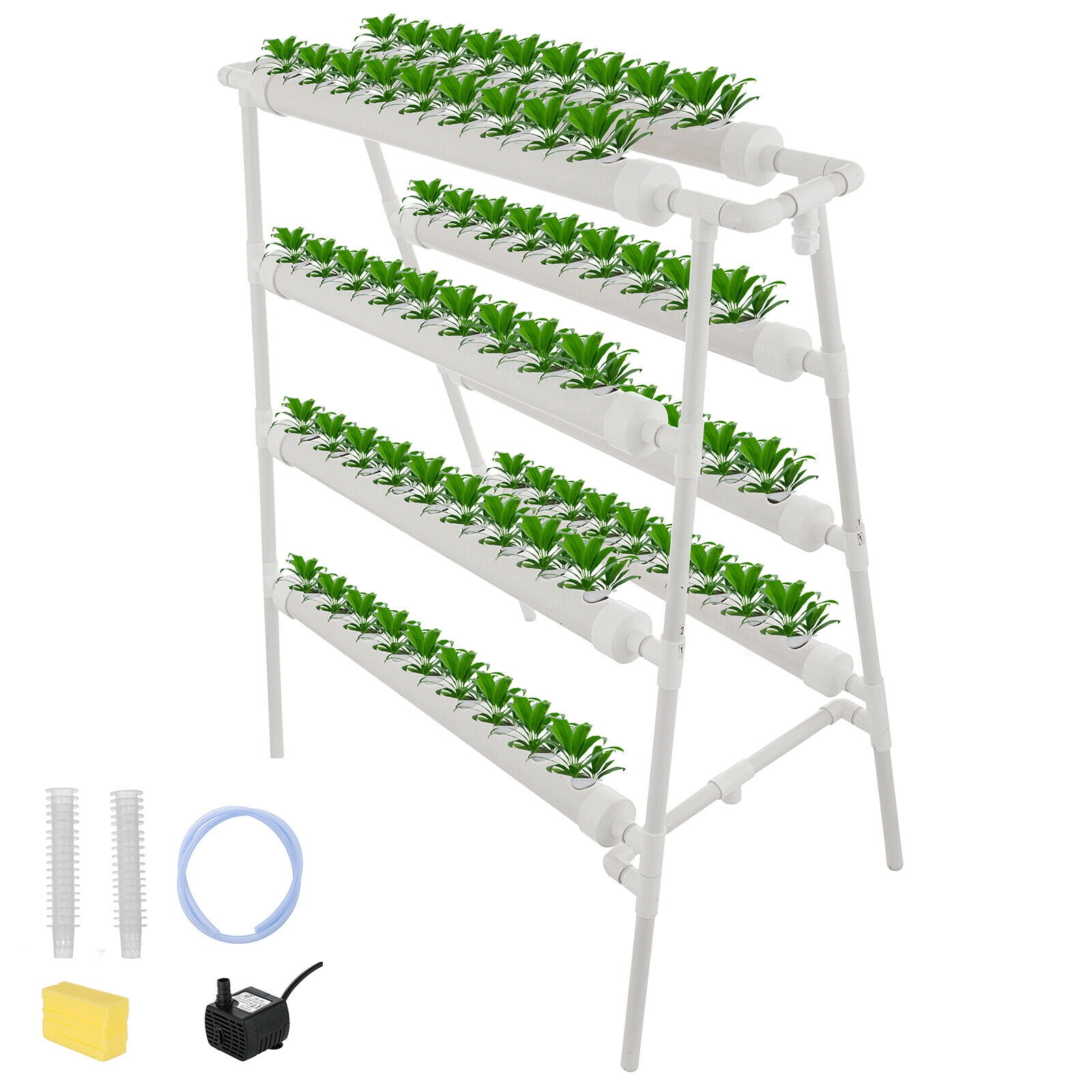 VEVOR Hydroponic Site Grow Kit 72 Sites Laddertype Plant System