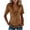 Coffee, variant on Women's Suede Fringe Shirt, Short Sleeve Button Down Western Top, V Neck Tassel Slim Fit Blouse for Summer Festival