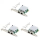 thumbnail image 1 of 3X 2 Puertos RJ45 PCIe X1 Dual Gigabit Realtek 8111F+ ASM1082E Filtro de Chip PCI-e Tarjeta de Red LAN para Computadora 1000M, 1 of 5