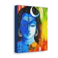 thumbnail image 3 of Ira World Art : Lord Shiva Acrylic Painting on Canvas Print 8"/10", 3 of 4