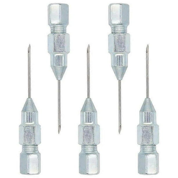 Needle Nose Grease Tool Dispenser Nozzle Adaptor Grease Gun Needle Tip Sealed Bearings Removable Refueling Removable Tool