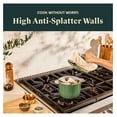 thumbnail image 5 of Petite Cooker - 2 Qt Ceramic Coated Pot - From Chemicals - Perfect for Rice, Grains, or Sauces - Navy, 5 of 7