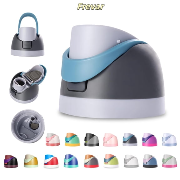 Replacement Lid for Owala Freesip, Compatible with Owala Freesip Water Bottle 16oz 24oz 32oz 40oz,Premium Replacement Accessories for Owala Cap,LeakProof,BPA-Free (Frost Gray)