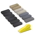 thumbnail image 1 of Mini Detail Sandpaper 131 Pcs Assorted 60/100/240/800/2000/5000/10000 Grit for DIY Craft Wood Metal Tight Polishing, 1 of 5
