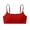 Red, variant on HGIEYS Scoop Neck Sports Bras | Medium Support, Removable Pads, Training