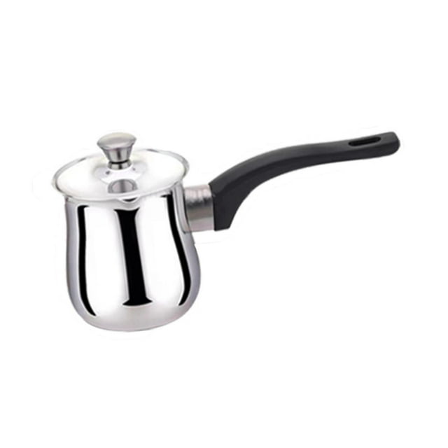 Cafetera turca, calentador de leche, sartén para derretir Chocolate, calentador de , cafetera para restaurante, cocina, Camping y hogar 180ml