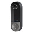 thumbnail image 1 of Timbre con vídeo inteligente WeMo - Vídeo seguro Apple HomeKit con HDR - Cámara con timbre con vídeo de productos para el hogar inteligente - Timbre con anillo para sistema de cámara de seguridad - Ti, 1 of 5
