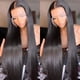 thumbnail image 1 of Brazilian Long Straight Human Hair Wigs 13x4 13x6 Lace Front Wig For Women Real Hair Frontal Closure Wig Pre Plucked 18-38 Inches, 1 of 4