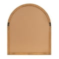 thumbnail image 5 of Kate and Laurel Rahfy Boho Arch Rattan Wall Mirror, 28 x 32, Natural Wood, Decorative Wooden Mirror with Authentic Rattan Frame for Bathroom Vanity Mirror, 5 of 9