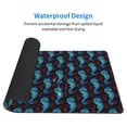 thumbnail image 4 of Bingfone Blue Seahorse Large Gaming Mouse Pad,Extended Desk Mousepad With Stitched Edges,Non-Slip Base,29.5 X 16 In, 4 of 9