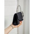 thumbnail image 7 of RUMANLAND Women's Black Velvet Clutch Bag Rhinestone Handle Sparkling Crystal Tassel Evening Purse, 7 of 7