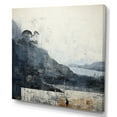 thumbnail image 2 of Designart "Minimalist Countryside In Black And White" Countryside Wall Art Living Room, 2 of 7