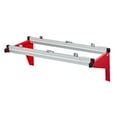 thumbnail image 2 of AdirOffice Drop Lift Wall Rack for Blueprint Storage Cabinets, Red (2 pack), 2 of 9