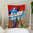 thumbnail image 3 of Gi joe team Soft Cozy flannel blanket Gifts for Fans Lover Girls Boys Women Present Hoodie Him Bed 60"x80", 3 of 6