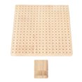 thumbnail image 4 of Tablero de bloqueo de madera cuadrado, tablero de bloqueo de madera, tablero de bloqueo de madera reutilizable, tablero de bloqueo de madera para tejer, calidad inigualable, 4 of 14