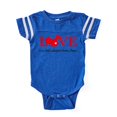 thumbnail image 1 of CafePress - China Love - Cute Infant Baby Football Bodysuit, 1 of 1