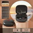 thumbnail image 3 of P30i by Ruroz Noise Cancelling Earbuds, Strong and Smart Noise Cancelling, Powerful Bass, 45H Playtime, 2-in-1 Case and Phone Stand, IP54, Wireless Earbuds, Bluetooth 5.4(Black), 3 of 5