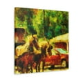 thumbnail image 2 of Horse and Carriage Stride - Canvas, 2 of 10