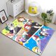 thumbnail image 1 of Hermosa alfombra de pintura negra Anime My Hero para sala de estar, área grande, decoración suave para el hogar, alfombra de Picnic bohemia2460x90cm (23x35 pulgadas)60x90cm (23x35 pulgadas) zhangyuxiang unisex, 1 of 2