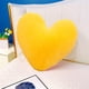 thumbnail image 5 of Almohada decorativa en forma de corazón | Cojín suave de terciopelo rosa 15,74x13,77 pulgadas | Rojo Blanco Amarillo Rosa | Manta de felpa para sofá, dormitorio, oficina | Lavable a máquina, 5 of 8