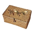thumbnail image 2 of Cesta de almacenamiento, contenedor portátil hecho a mano, organizador de contenedores, caja de regalo vacía para sala de estar, oficina, baño, juguet M, 2 of 8
