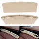 thumbnail image 1 of Caja receptora de cuero PU Bolsillo de almacenamiento con hendidura para asiento de automóvil (Beige) Likrtyny Accesorios para autos y motos, 1 of 9
