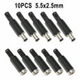thumbnail image 4 of MYG 10x 2.1*5.5mm/2.5*5.5mmMale + Female Pair DC Power Plug Socket Connector, 4 of 4